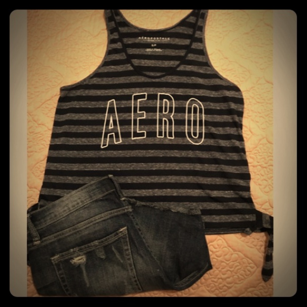 Aeropostale Grey Tank